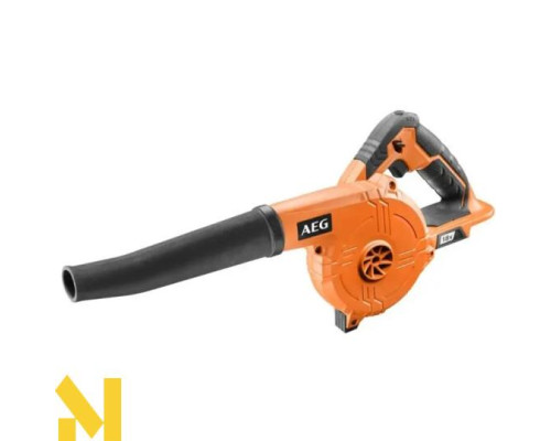 Повітродувка садова акумуляторна AEG BGE18-0 (без АКБ та ЗП)