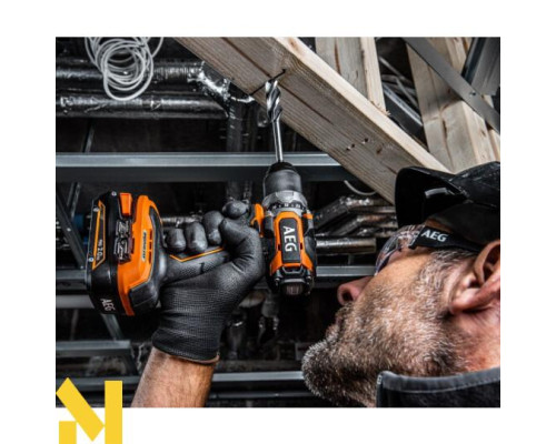 Дриль-шуруповерт акумуляторний AEG BS18SBL-202C