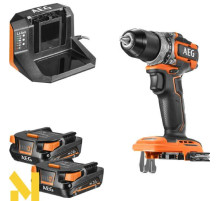 Дриль-шуруповерт акумуляторний AEG BS18SBL2-202C