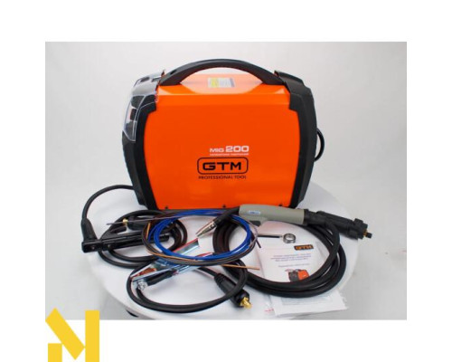 Зварювальний напівавтомат GTM MIG-200 SP LCD