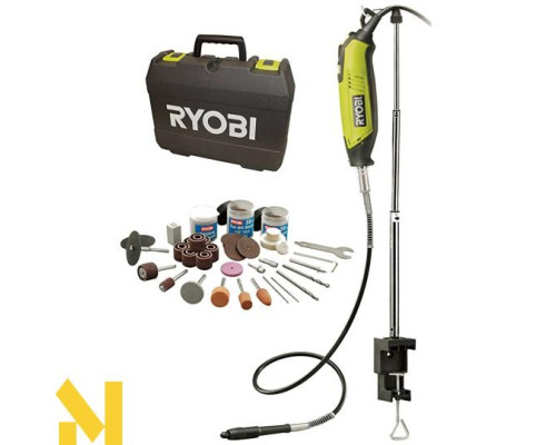 Шліфмашина пряма з набором приладдя Ryobi EHT150V