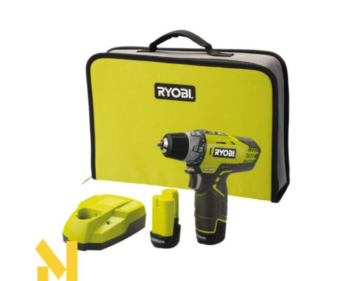 Швидкісний дриль - шуруповерт Ryobi R12DD-LL13S