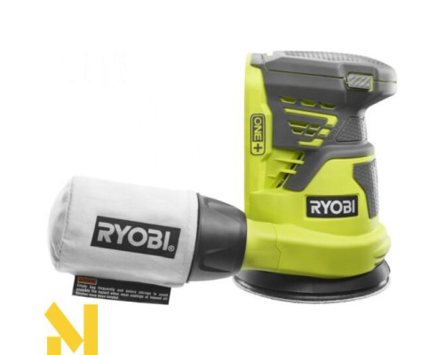 Шліфмашина ексцентрикова акумуляторна Ryobi R18ROS-0 (без АКБ та ЗП)