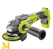 Болгарка (кутова шліфмашина) акумуляторна Ryobi R18AG7-0 One+ (без АКБ та ЗП)