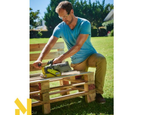 Шліфмашина стрічкова акумуляторна Ryobi ONE+ R18BS-0 (без АКБ та ЗП)