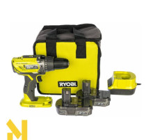 Дриль-шуруповерт ударний Ryobi R18PD3-220S