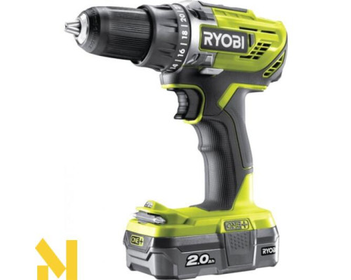 Дриль-шуруповерт акумуляторний Ryobi R18DD3-113S