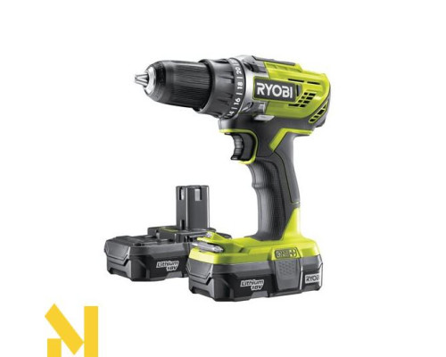Дриль-шуруповерт акумуляторний Ryobi R18DD3-213S ONE+