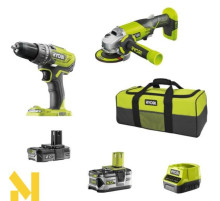 Набір інструментів акумуляторних Ryobi R18DDAG-252S One+