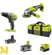 Набір інструментів акумуляторних Ryobi R18DDAG-252S One+