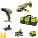 Набір інструментів акумуляторних Ryobi R18DDAG-252S One+