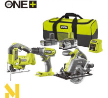 Набір інструментів акумуляторних Ryobi ONE+ R18DDJSCSP-242S