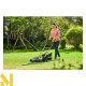 Газонокосарка гібридна Ryobi RY18LMH37A-250 ONE+