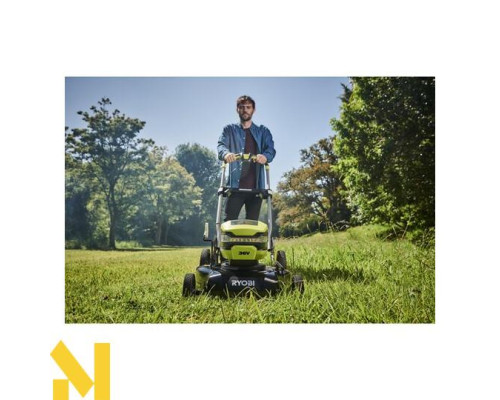 Газонокосарка акумуляторна Ryobi RY36LMMX51A-140