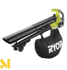 Пилосос-повітродувка садова акумуляторна Ryobi ONE+ RBV1850