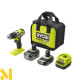 Дриль-шуруповерт ударний акумуляторний Ryobi ONE+ HP RPD18C-242S