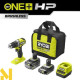 Дриль-шуруповерт ударний акумуляторний Ryobi ONE+ HP RPD18C-242S