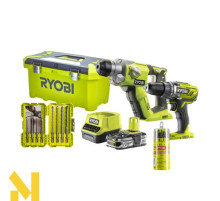 Набір інструментів акумуляторних Ryobi ONE+ R18DDSDS-125T