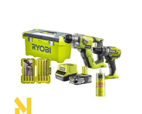 Набір інструментів акумуляторних Ryobi ONE+ R18DDSDS-125T