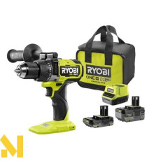 Дриль-шуруповерт ударний акумуляторний Ryobi ONE+ HP RPD18X-242S