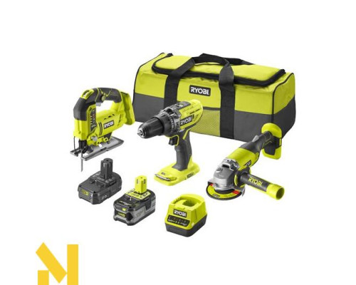 Набір інструментів акумуляторних RYOBI ONE+ RCK183B-242S