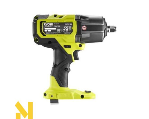 Гайковерт акумуляторний Ryobi ONE+ RIWH18X-0 (без АКБ та ЗП)