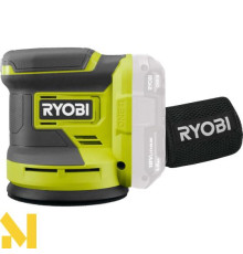 Шліфмашина ексцентрикова акумуляторна Ryobi ONE+ RROS18-0 (без АКБ та ЗП)