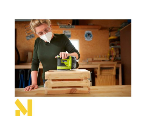 Шліфмашина ексцентрикова акумуляторна Ryobi ONE+ RROS18-0 (без АКБ та ЗП)