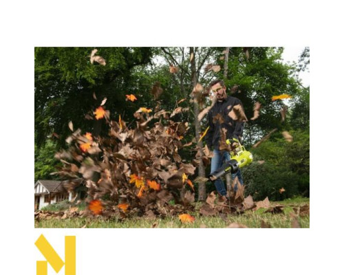 Повітродувка садова акумуляторна Ryobi Max Power RY36BLXA-140P