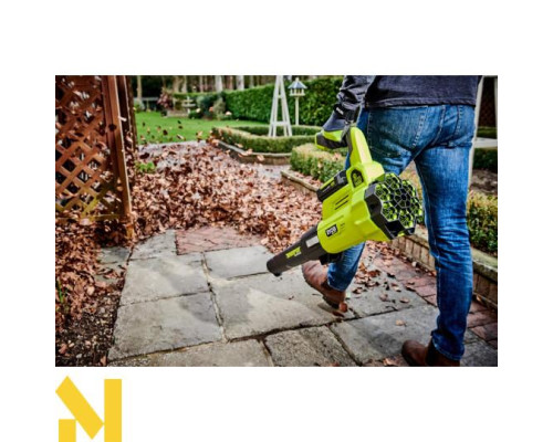 Повітродувка садова акумуляторна Ryobi Max Power RY36BLXA-140P