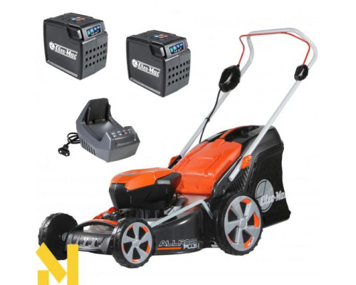 Газонокосарка акумуляторна Oleo-Mac GI 48 P (комплект з 2 АКБ 5 Аг)