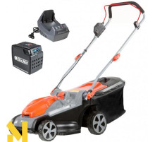 Газонокосарка акумуляторна Oleo-Mac Gi 40 P (АКБ 5 Аг та ЗП)
