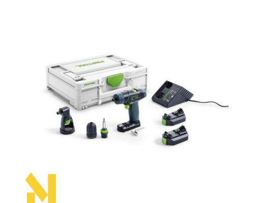 Дриль-шуруповерт акумуляторний Festool TXS 2,6-Set