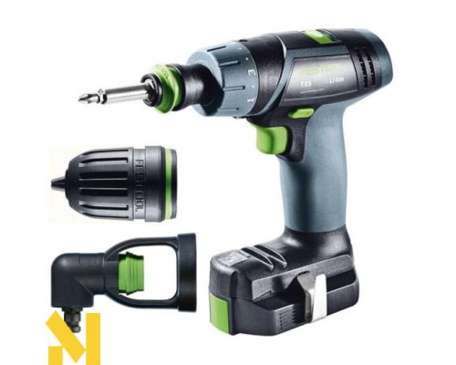 Дриль-шуруповерт акумуляторний Festool TXS 2,6-Set