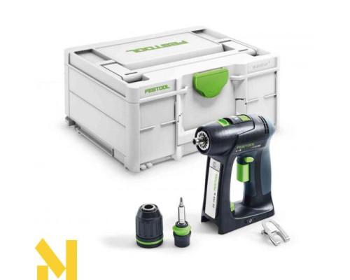 Дриль-шуруповерт акумуляторний Festool T 18+3-Basic