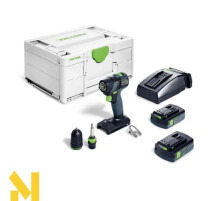Дриль-шуруповерт акумуляторний Festool TXS 18 C 3,0-Plus