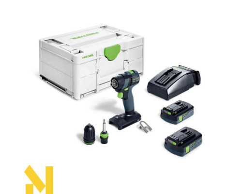 Дриль-шуруповерт акумуляторний Festool TXS 18 C 3,0-Plus