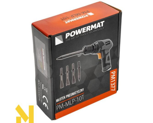 Відбійний молоток пневматичний Powermat PM-MLP-10T