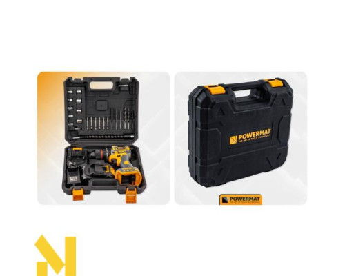 Шуруповерт акумуляторний Powermat PM-WA-21V-2M