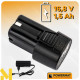 Шуруповерт акумуляторний Powermat PM-WA-16.8V-1.5M