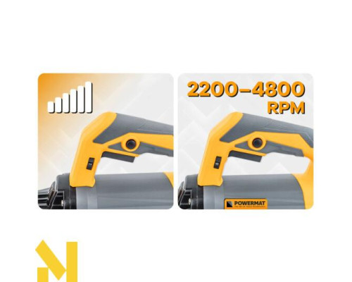 Шліфувальна машина по бетону Powermat PM-SDB-2450M