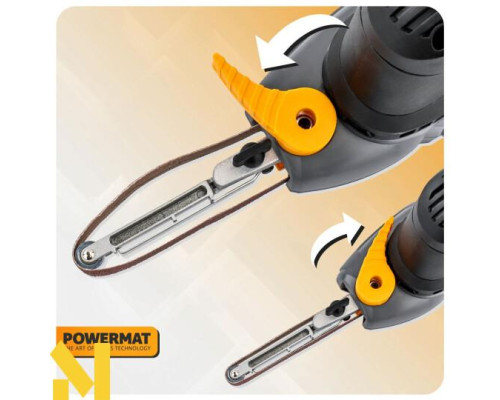 Шліфувальна машина стрічкова Powermat PM-STP-400T