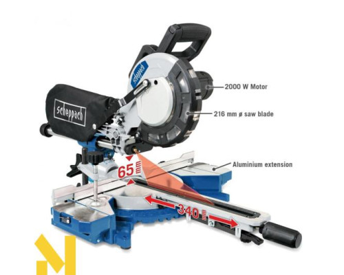Пила торцювальна Scheppach HM 216