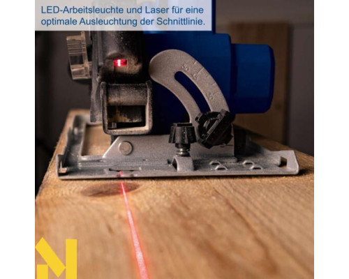 Пила дискова акумуляторна Scheppach C-HCS165-X (без АКБ та ЗП)