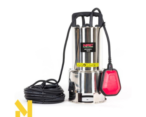 Насос занурювальний NAC SPE75INOX-L