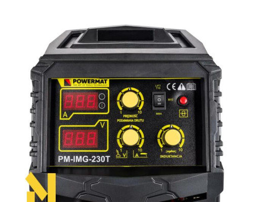 Зварювальний напівавтомат Powermat PM-IMG-230T
