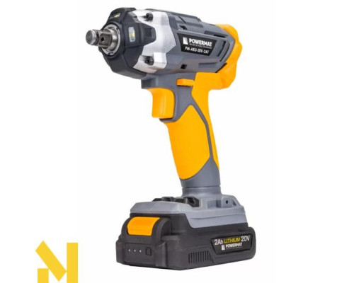 Гайковерт акумуляторний Powermat PM-AKU-20V-2AT