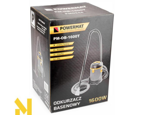 Пилосос багатофункціональний Powermat PM-OB-1600T