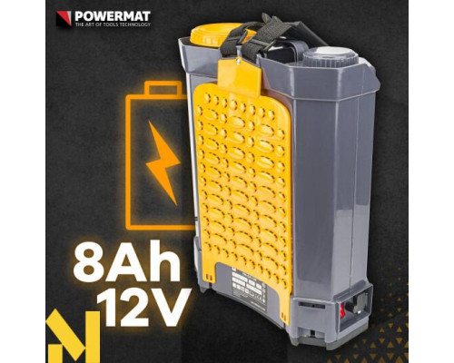 Обприскувач акумуляторний ранцевий Powermat PM-OA-16K