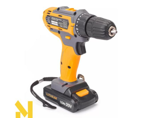 Дриль-шуруповерт акумуляторний Powermat PM-WA-20V-1.5AZT